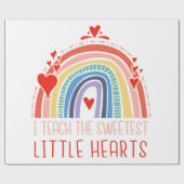 黒猫三日月の母Tシャツ ラッピングペーパー (フラット)