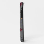 黒猫不気味とカボチャのハロウィーンパターン Case-Mate iPhoneケース (裏面/左)
