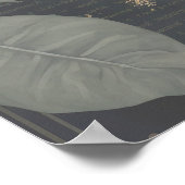 黒猫不気味ハロウィーンポスター ポスター (角)