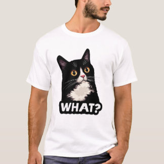 黒猫何 Tシャツ