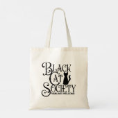 黒猫協会ハロウィーン トートバッグ (裏面)