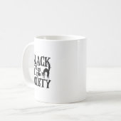 黒猫協会 コーヒーマグカップ (正面左)