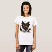 黒猫協会Tシャツ Tシャツ (正面フル)