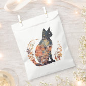 黒猫好き衣装フローラ花怖いハロー フェイバーバッグ (クリップ留めされた状態)