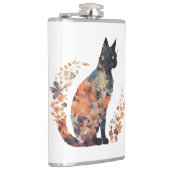 黒猫好き衣装フローラ花怖いハロー フラスク (右)