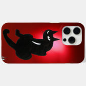 黒猫忍者赤 Case-Mate iPhoneケース (裏面 (横))