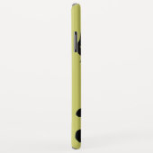 黒猫忍者黄 Case-Mate iPhoneケース (裏面/右)