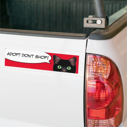 黒猫愛は避難所猫を採用します! ステッカー (トラック上)