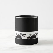 黒猫愛好家マグ マグカップ (中央)