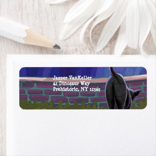 黒猫文房具 ラベル (インサイチュ)