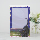 黒猫文房具 便箋 (スタンド正面)