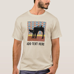 黒猫日本のプリントTシャツ Tシャツ