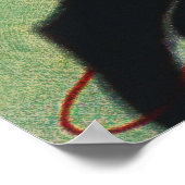 黒猫日本のレトロヴィンテージポスター ポスター (角)