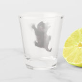 黒猫登山オンヒューマンバック ショットグラス (裏面)