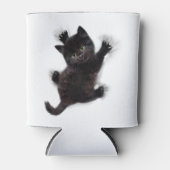 黒猫登山オンヒューマンバック 缶クーラー (正面)