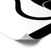 黒猫白猫 ポスター (角)