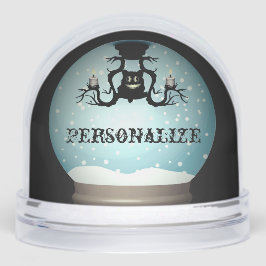 黒猫秋シャンデリア秋の雪の球体