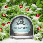 黒猫秋シャンデリア秋の雪の球体 (クリスマス)