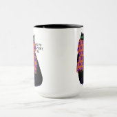 黒猫秋シーズンハロウィーン不気味かわいい マグカップ (中央)