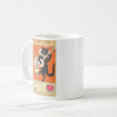 黒猫第2マグ コーヒーマグカップ (正面左)