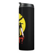 黒猫血ナイフことわざWhat_ おもしろい Mur タンブラー (回転右)