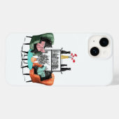 黒猫読の本 Case-Mate iPhoneケース (裏面 (横))