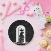 黒猫読シェイクスピア遊 ペーパープレート (パーティー)