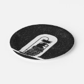 黒猫読シェイクスピア遊 ペーパープレート (アングル)