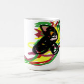 黒猫遊秋 コーヒーマグカップ (中央)