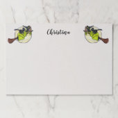 黒猫飛んでいるのムーンと魔女たち ペーパーパッド (正面)