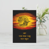 黒猫飛んでいるの魔女ハロウィーンの夜 メニュー (スタンド正面)