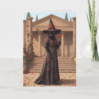 黒猫魔女ハロウィンカード シーズンカード