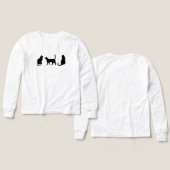 黒猫 (デザイン 正面＆背面)