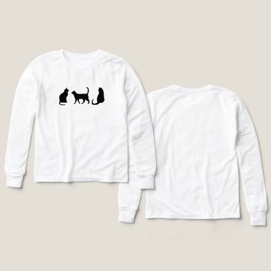 黒猫 (デザイン 正面&背面)