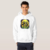 黒猫2匹 パーカ (正面フル)