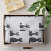 黒猫2匹 薄葉紙 (ギフト)