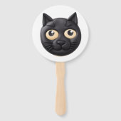 黒猫3D インスパイア ハンドファン (裏面)