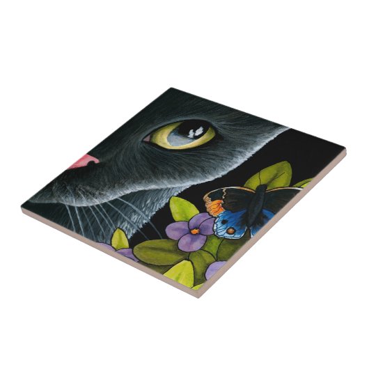 黒猫557 タイル (側面)