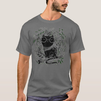 黒猫、かわいい猫、黒猫s、猫 tシャツ