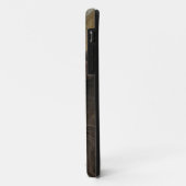 黒猫、こはく色の目、織られる地球の調子 Case-Mate iPhoneケース (裏面/左)