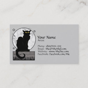 「黒猫」の名刺 名刺