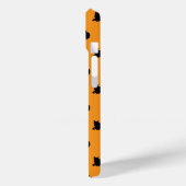 黒猫（オレンジ） Case-Mate iPhoneケース (裏面 / 左)
