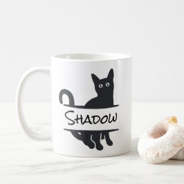 黒猫 オーダーメイド コーヒーマグカップ