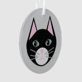 黒猫 オーナメント (正面)