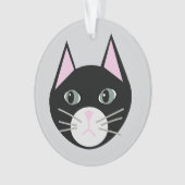 黒猫 オーナメント (正面)