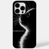 黒猫「オーロフィレ」 Case-Mate iPhoneケース (裏面)