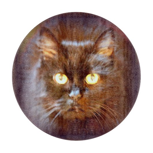 黒猫 カッティングボード (正面)