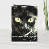 黒猫 カード (裏面)