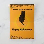 黒猫 カード (内部)