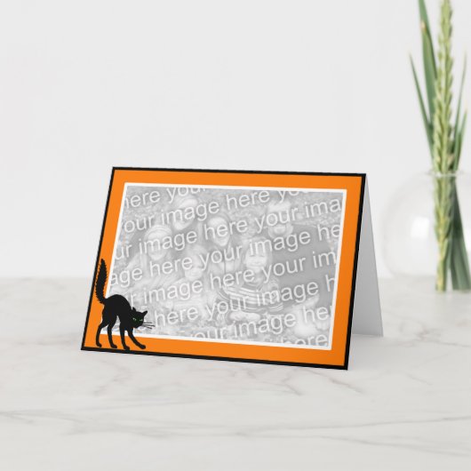 黒猫 カード (正面)